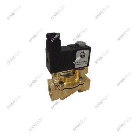 SPARELINE LP Brass solenoid valve FF1/2", 24VAC EPDM