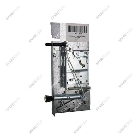 Coin mechanism acceptor for 1€ coin
