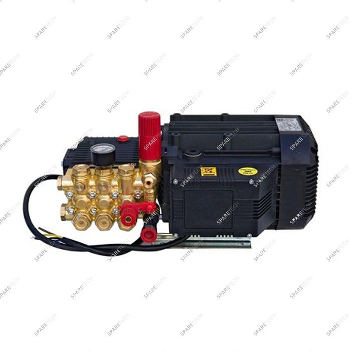 Motorpump INTERPUMP M15-150 5kW 380V+unloader valve 15L/min 150bars