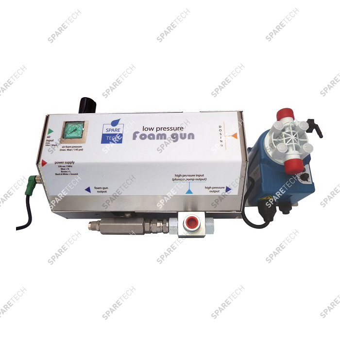 Low pressure foam unit with INVIKTA DOSING pump 0401031 EPDM