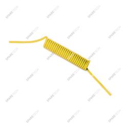 Yellow spiral hose 17m for wheel cleaner without nipple 