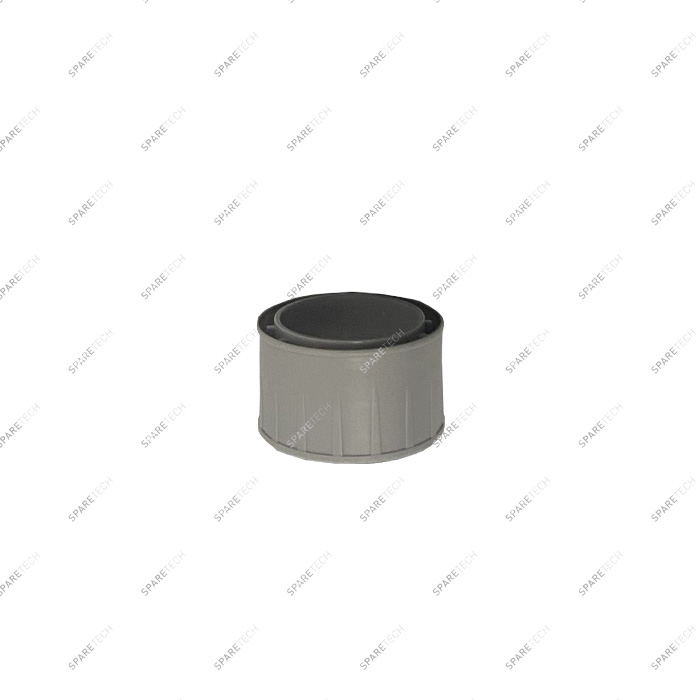 Grey screw socket for anti-theft system D38mm