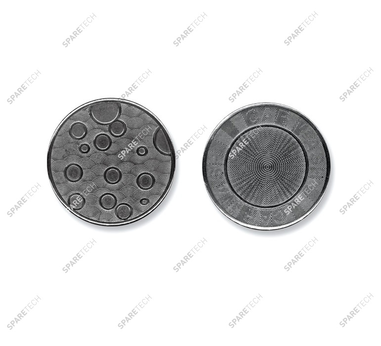 Stainless steel token 22 X 1.85mm (per 100)