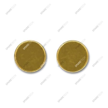Brass plain token 24 X 2.3mm (per 100)