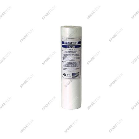 Meltblown filter cartridge  9''3/4, 50 microns 