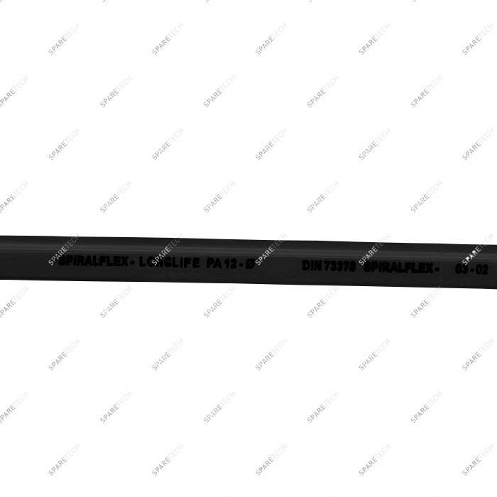 Polyamide tube, black, 10x8 (100m roll)