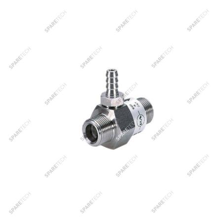 Stainless steel injector MM3/8"  1.5mm, P.A.