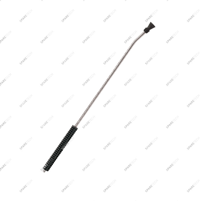 Stainless steel black angled lance 1500mm,  MF1/4"