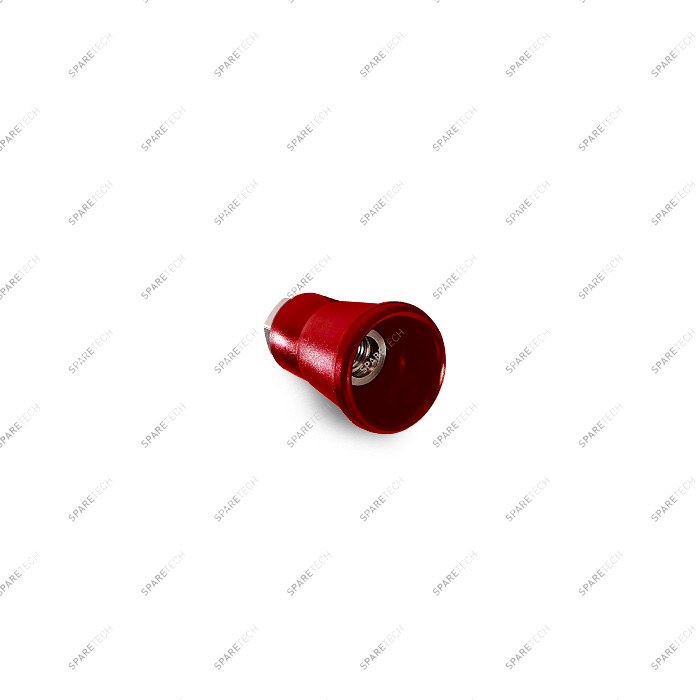 Red nozzle protector and nozzle holder F1/4"