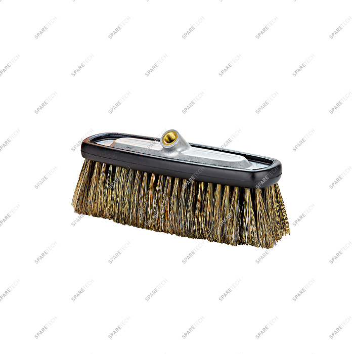 Vorwerk brush with short bristles 6cm and alu brush holder F1/4"