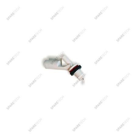 Contact float switch 50V max, 10 to 80°C, 2m wire