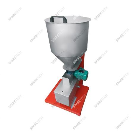 Powder soap dispenser with a small hot water tank up to 4 boxes