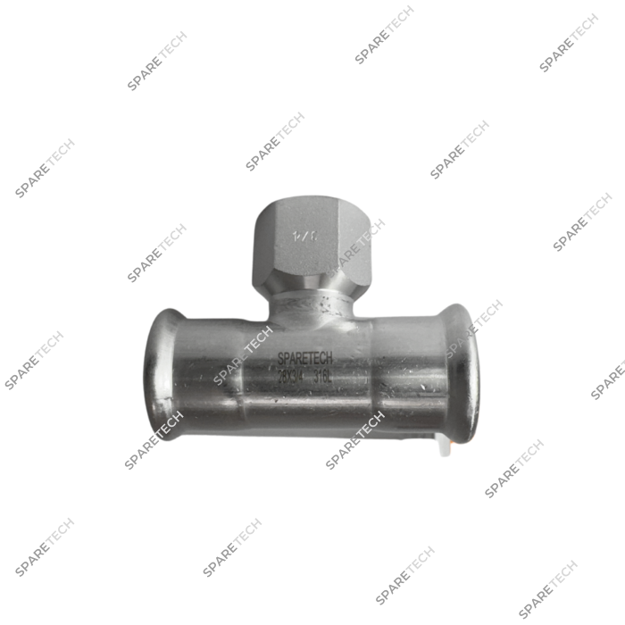 Tee D28 to press and one thread end F3/4"