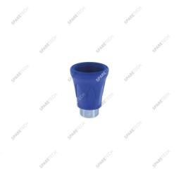 Blue PVC nozzle protection and stainless steel nozzle holder F1/4"