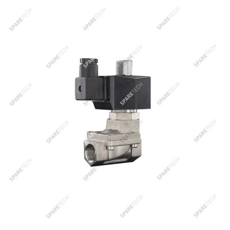 Stainless steel solenoïd valve, EPDM, A13, 1/2", 24VAC Normally Open