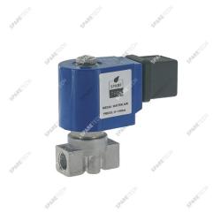 SPARELINE HP Stainless steel solenoid valve 1.5mm, F1/4",24VDC, 86bar