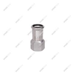 Adaptor D35 to press and 1 thread end F1"