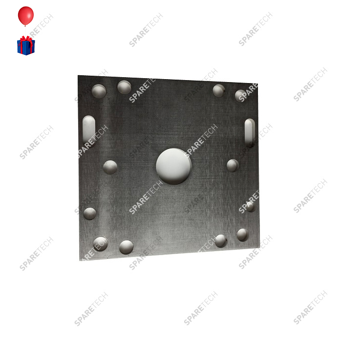 Stainless steel counter plate 150 X 150mm for booms