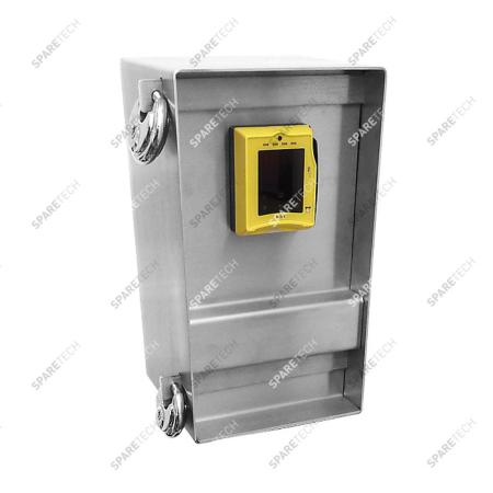 Control box with NAYAX and accessories 22x21.5x39cm