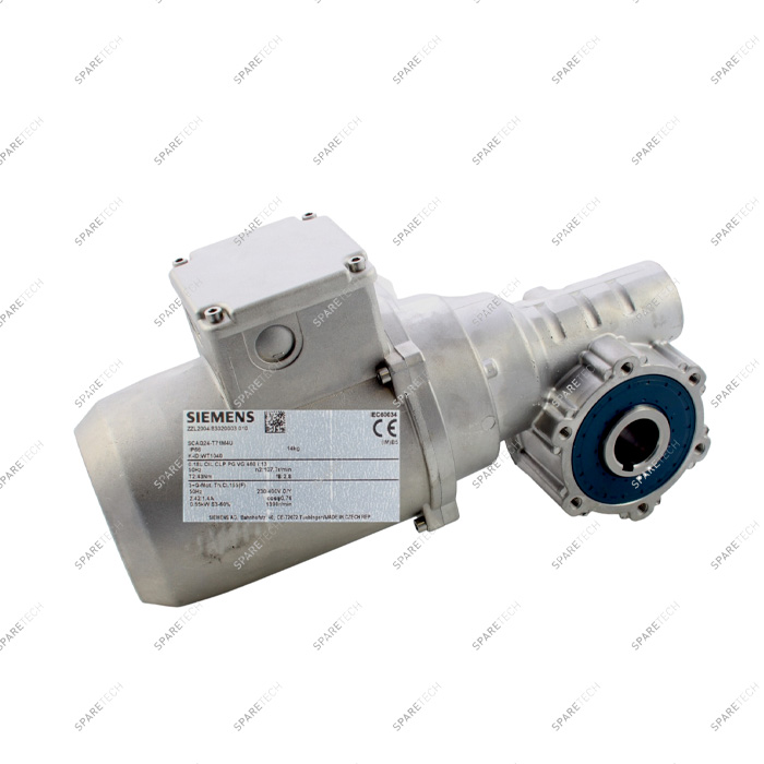 Worm gearmotor WT1040 0.55kW i:1:13 N=107.7