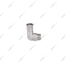 90° elbow D22 with one thread end M3/4"