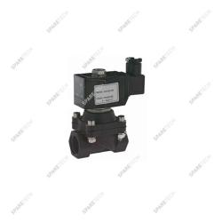 SPARELINE LP Solenoid valve black Nylon FF1/2", 24VAC EPDM