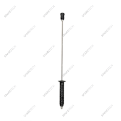 Stainless steel lance with black handle F1/4" F1/8" 700mm 