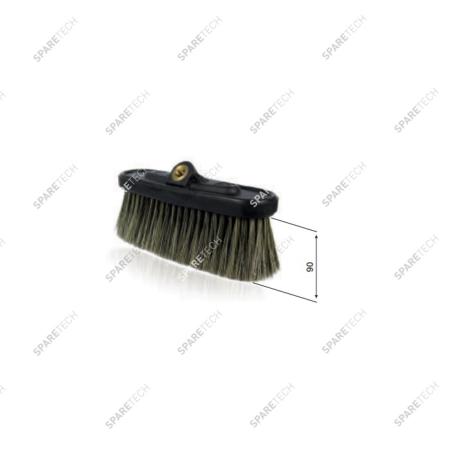 Monobloc brush with long mixed bristles 9cm F1/4" MTM