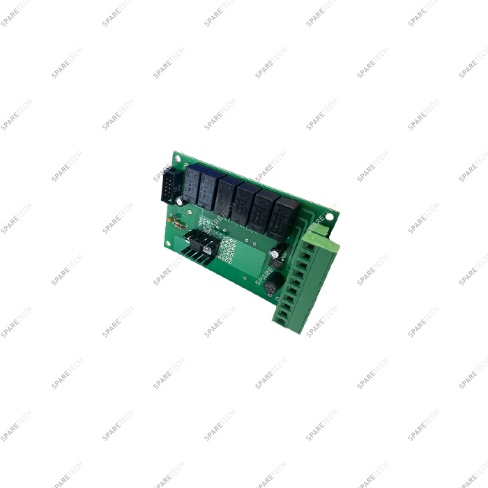 Interface 6 relays (24VAC) for coin acceptor