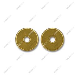 Brass token with hole 22,5X1,8mm (per 100)