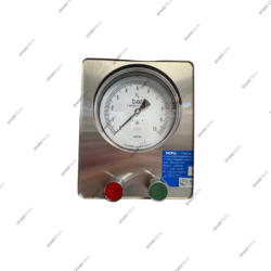 Tire inflator plate with D150mm manometer