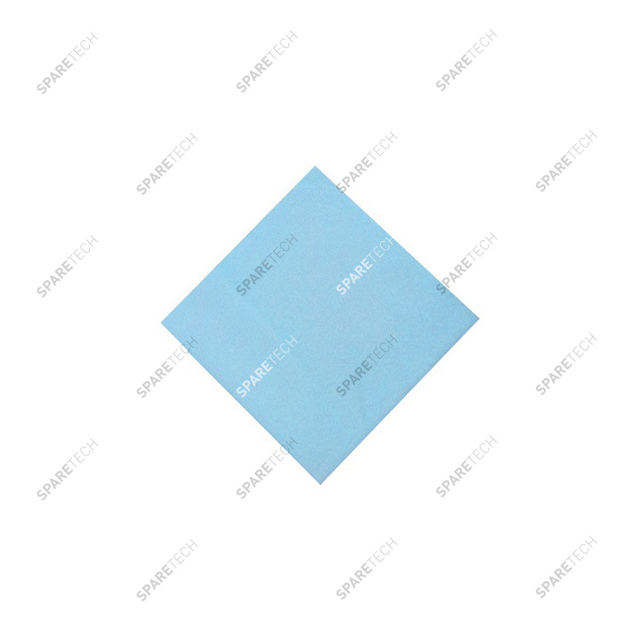 Blue microfiber towel 40 X 40cm 280g/m² (pack of 5 pcs)