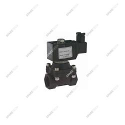 SPARELINE LP Solenoid valve black Nylon, FF1/2", 220V, EPDM