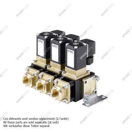 Solenoïd valve 287 Sammler A13 24VDC 1/2'' EPDM 