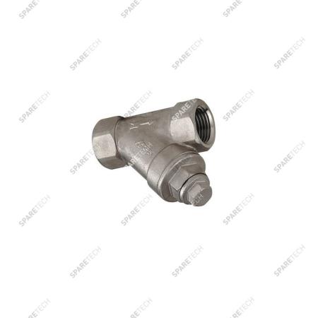 Stainless steel "Y" strainer FF1/2"
