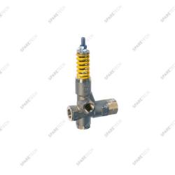 Unloader valve 2xF1/2" without pressure gauge socket without handle