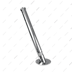 Stainless steel lance holder, spring model, ground fixed