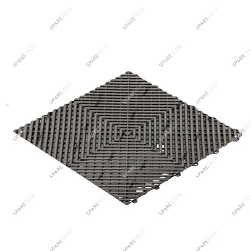PP floor tile SWISSTRAX 40x40x1.8cm, pearl grey