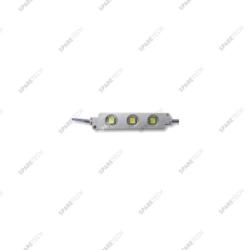 3 LED White module 40 lumens, 12 VDC, IP65, 0.6 W