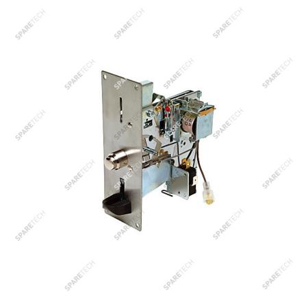 Coin acceptor B400 with 24VAC coil 1€, S/S frontplate 150X60mm