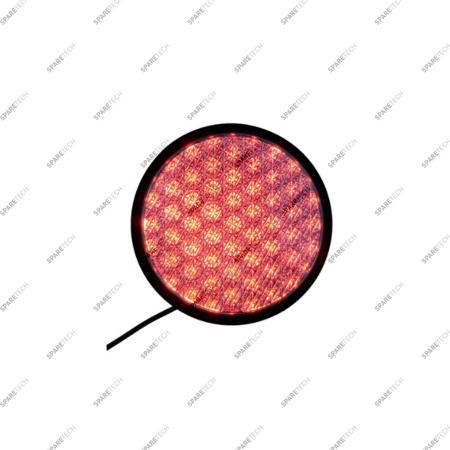 Red stop light with LED 220V, D.200mm