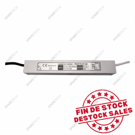 Waterproof transformer 220V- 12VDC, 30W