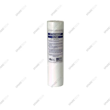 Meltblown filter cartridge  9''3/4, 5 microns 