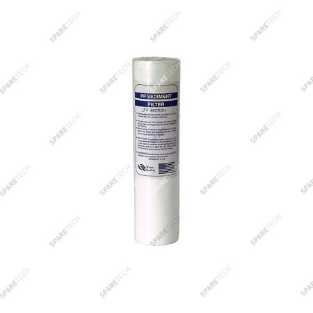 Meltblown filter cartridge  9''3/4 20 microns 