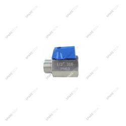 Mini stainless steel ball valve MF 1/2"