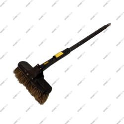 Retractable lance with perpendicular brush M1/4"