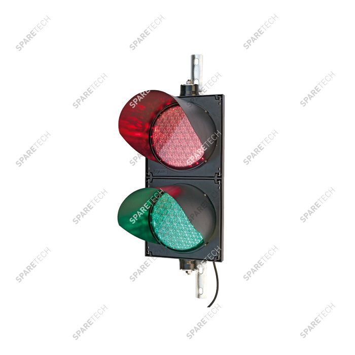 Double cabinet with green and red light 220V, 50 X 25cm