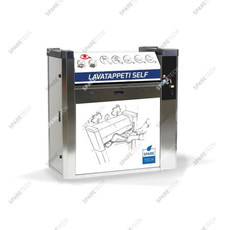 Steam mat cleaner 4kW 380V + RM5 coin acceptor