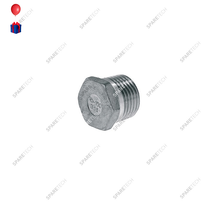 Stainless steel cap M3/4"