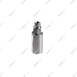 Stainless steel straight swivel MF1/4" TECOMEC